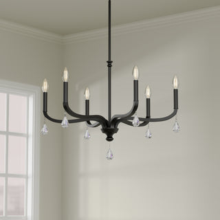 Viremont 28" Wide 6-Light Chandelier