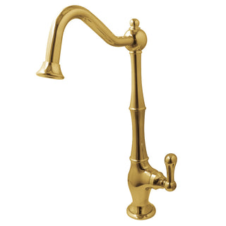 Heritage Water Filtration Faucet in Polished Brass