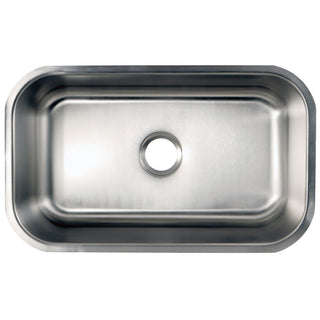 Loft 30 Inch Undermount Kitchen Sink in Brushed Stainless