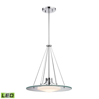 Tribune 15.75'' Wide 1-Light Pendant - Chrome