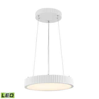 Digby 16'' Wide Integrated LED Chandeliers - Matte White