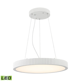 Digby 22'' Wide Integrated LED Chandeliers - Matte White