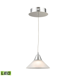 Cono 7'' Wide 1-Light Mini Pendant - Chrome