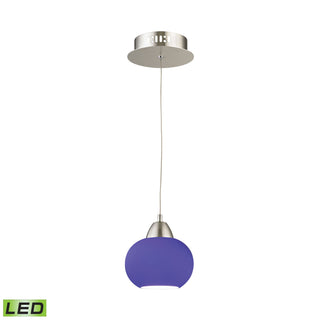 Ciotola 6'' Wide 1-Light Mini Pendant - Satin Nickel