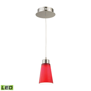 Coppa 5'' Wide 1-Light Mini Pendant - Satin Nickel