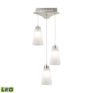 Coppa 11'' Wide 3-Light Mini Pendant - Satin Nickel