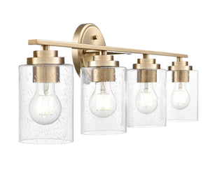 Moven 31" Wide 4-Light Vanity - Modern Gold