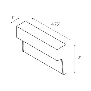 Horizontal LED Step Light