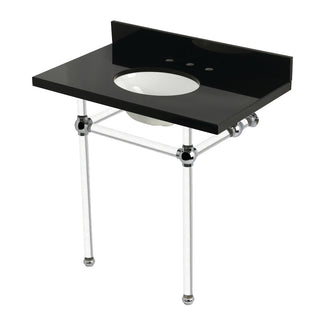 Templeton 36 Inch Console Sink in Polished Chrome