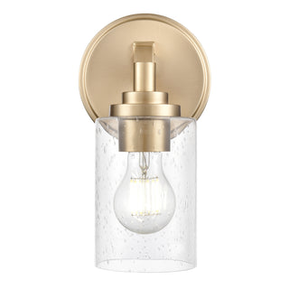 Moven 9.75" High 1-Light Wall Sconce - Modern Gold