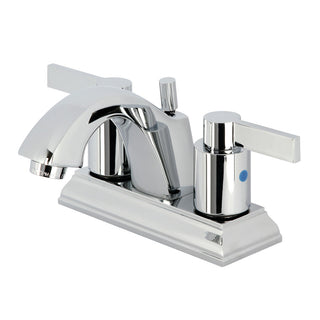 NuvoFusion 4 Inch Centerset Bathroom Faucet in Polished Chrome