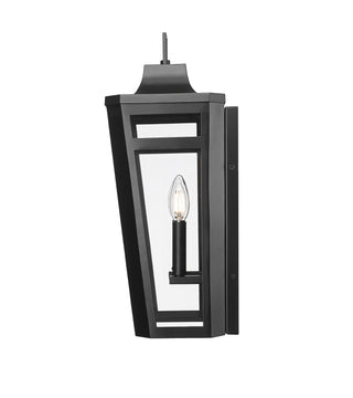 Sumerlin 19" High 2-Light Outdoor Wall Sconce - Powder Coated Black