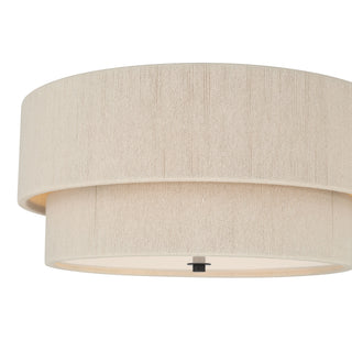 Helbert 18" Wide 4-Light Flush Mount
