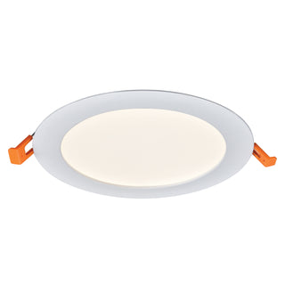 Mercury 7'' Wide Integrated LED Round Recessed Light - White