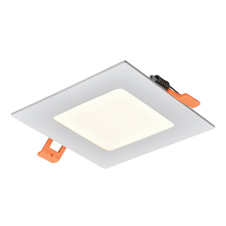 Mercury 4.75'' Wide Integrated LED Square Recessed Light - White