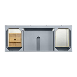 60 Inch Breckenridge Freestanding Vanity in Serenity Blue / Parisien Bleu Top