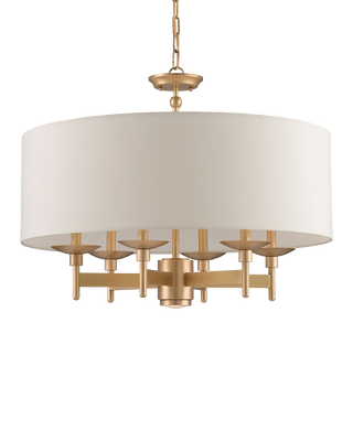 Bering Brass Semi-Flush Mount