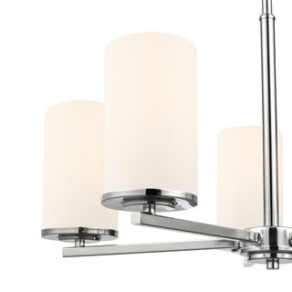 Verlana 24" 5-Light Chandelier - Chrome