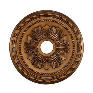 Corinthian 22'' Wide Medallion - Antique Bronze