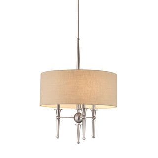 Allure 24'' Wide 3-Light Pendant - Brushed Nickel