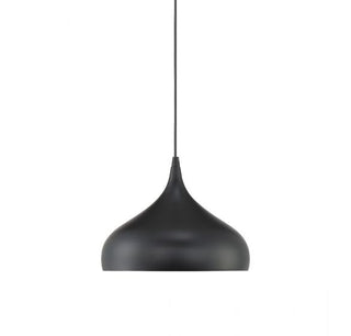 1-Light Plug-In Mini Pendant in Matte Black