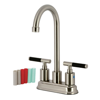 Kaiser Bar Prep Faucet in Brushed Nickel