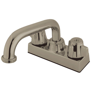 Traditional Laundry Faucet in Brushed Nickel