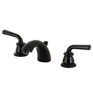 Restoration Mini-Widespread Bathroom Faucet in Matte Black