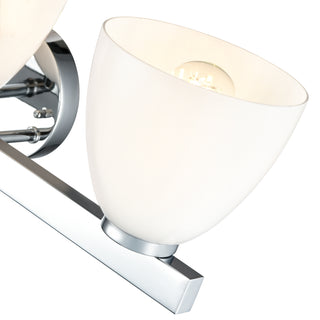 Apria 24" Wide 3-Light Vanity - Polished Chrome
