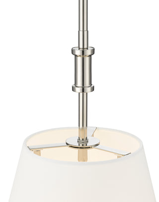 Adorra 16" Wide 3-Light Pendant - Polished Nickel