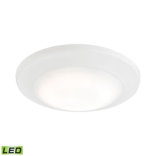 Plandome 1-Light Recessed Light in Clean White with Glass Diffuser