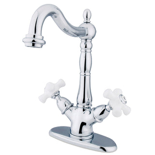 Heritage Vessel Faucet in Polished Chrome