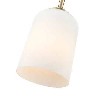 Laphia 5" Wide 1-Light Pendant - Modern Gold
