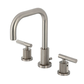 Convergent Widespread Bathroom Faucet in Brushed Nickel