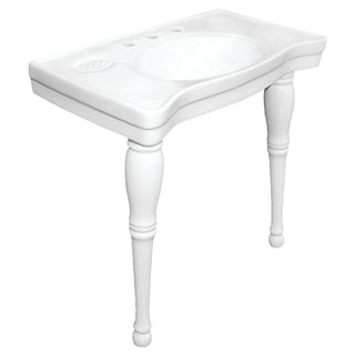 Imperial 35.81 Inch Console Sink in White