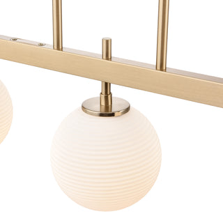 Coretta 48" Wide 5-Light Island - Modern Gold