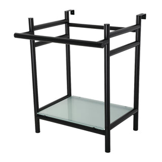Fauceture 24 Inch Console Sink in Black
