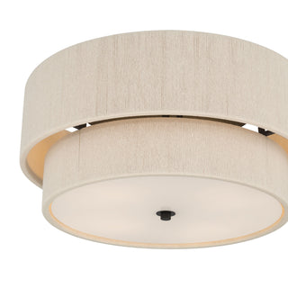 Helbert 18" Wide 4-Light Flush Mount