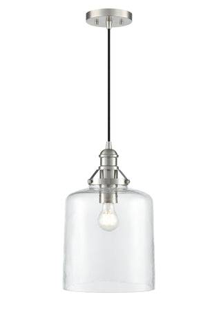Khrisa 10" Wide 1-Light Pendant - Brushed Nickel