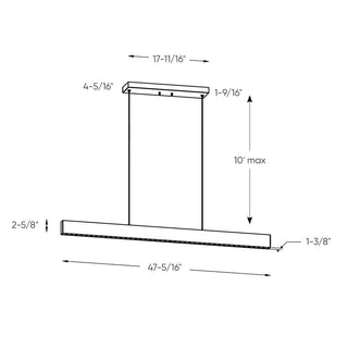 Linear with 42 spot lights CCT