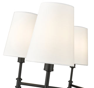 Adorra 25.75" Wide 6-Light Chandelier - Matte Black