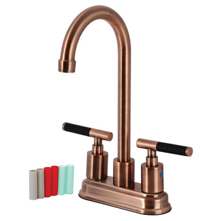 Kaiser Bar Prep Faucet in Antique Copper