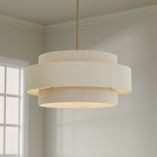 Helbert 30" Wide 6-Light Pendant