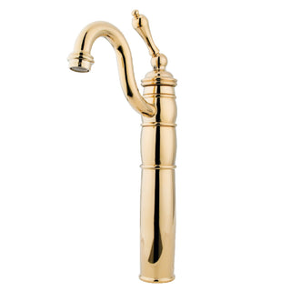 Heritage Vessel Faucet in Polished Brass