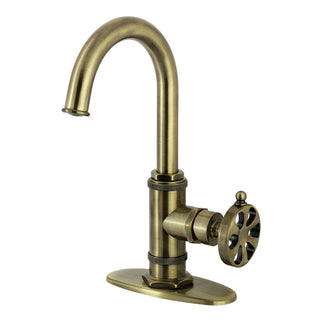 Belknap Bar Prep Faucet in Antique Brass
