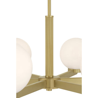 Ardeva 28" Wide 6-Light Chandelier