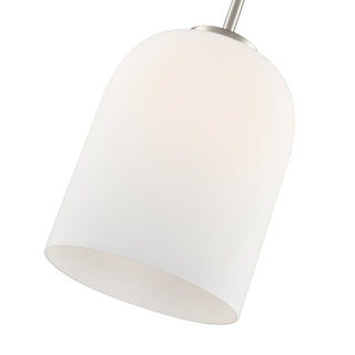 Laphia 8" Wide 1-Light Pendant - Brushed Nickel