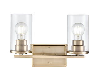 Verlana 14" Wide 2-Light Vanity - Modern Gold