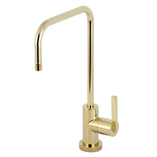 Continental Water Filtration Faucet in Polished Brass