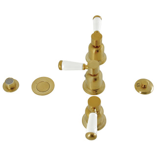 Paris Bidet Faucet in Brushed Brass